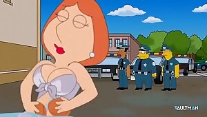 Sexy Carwash Scene - Lois Griffin / Marge Simpsons